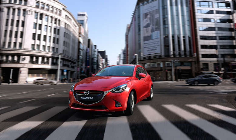 Mazda 2, Frontansicht, 2015, Foto: Mazda