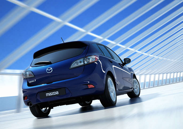 Mazda 3, 2011, Schrägheck, Heck, Foto: Mazda