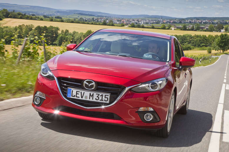 Mazda 3, Frontansicht, 2013, Foto: Mazda