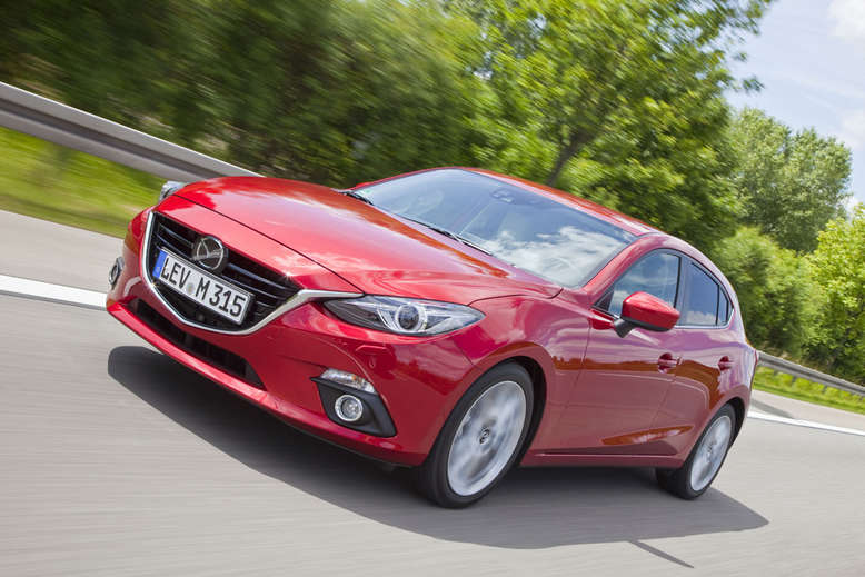 Mazda 3, Frontansicht, 2013, Foto: Mazda