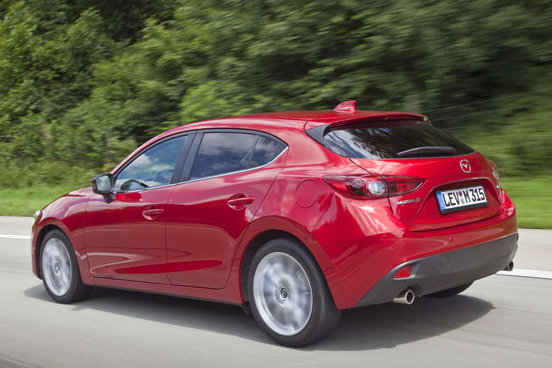 Mazda 3, Heckansicht, 2013, Foto: Mazda