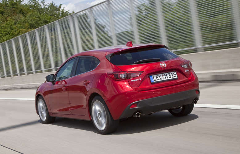 Mazda 3, Heckansicht, 2013, Foto: Mazda