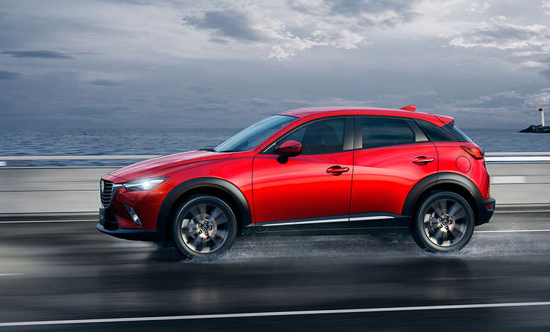 Mazda CX-3, Fahrtaufnahme, 2015, Foto: Mazda 