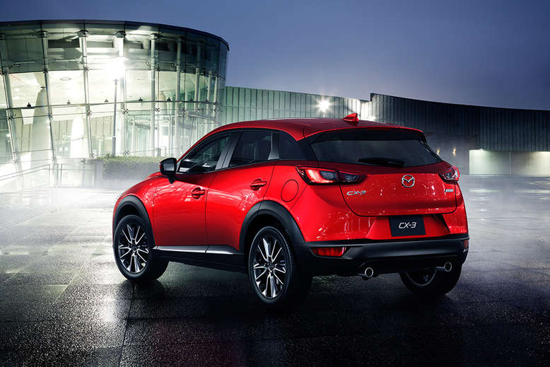 Mazda CX-3, Heck, 2015, Foto: Mazda