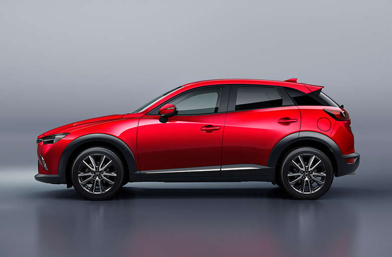 Mazda CX-3, Seitenansicht, 2015, Foto: Mazda 