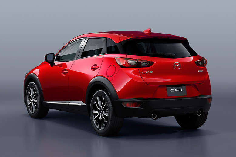 Mazda CX-3, Heck, 2015, Foto: Mazda