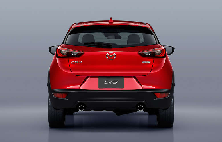 Mazda CX-3, Heck, 2015, Foto: Mazda 