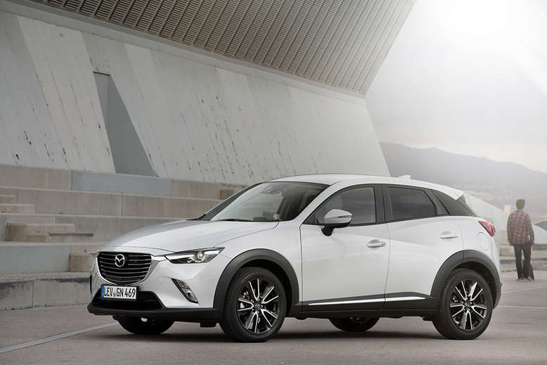 Mazda CX-3, Seitenansicht, 2015, Foto: Mazda 