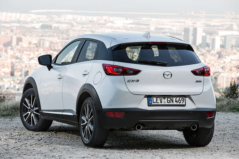 Mazda CX-3, Heckansicht, 2015, Foto: Mazda 