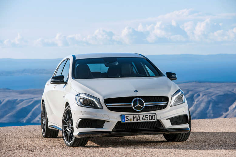 Mercedes A-Klasse A45 AMG, Frontansicht, 2013, Foto: Daimler AG