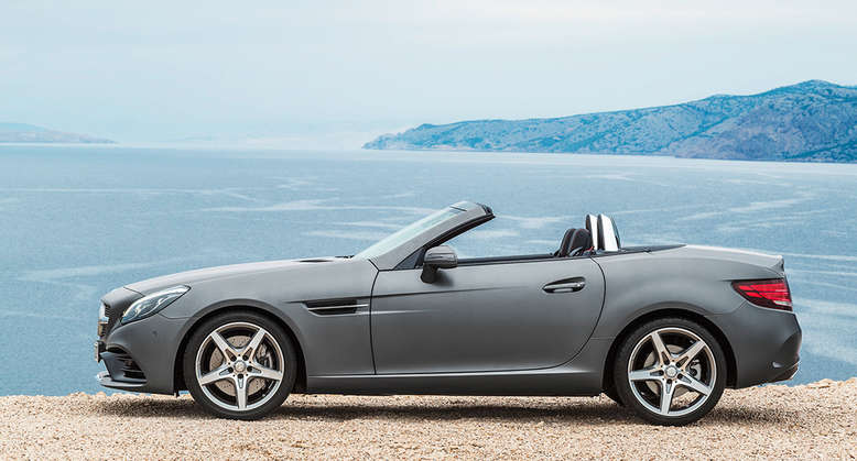 Mercedes-Benz SLK, Seitenansicht, 2015, Foto: Mercedes-Benz