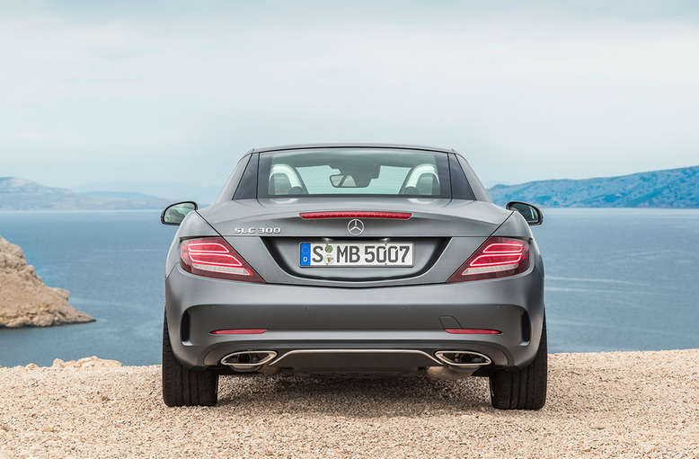 Mercedes-Benz SLK, Heck, 2015, Foto: Mercedes-Benz