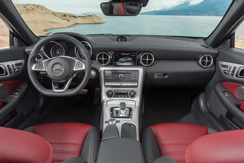 Mercedes-Benz SLK, Innenraum / Cockpit, 2015, Foto: Mercedes-Benz