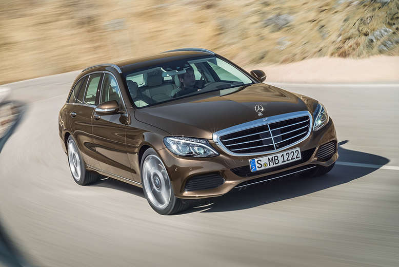 Mercedes-Benz C-Klasse, T-Modell, C250 BlueTEC Hybrid, 2014, Frontansicht, Foto: Mercedes