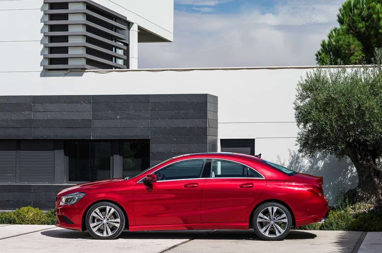 Mercedes CLA, Seitenansicht, 2013, Foto: Daimler AG