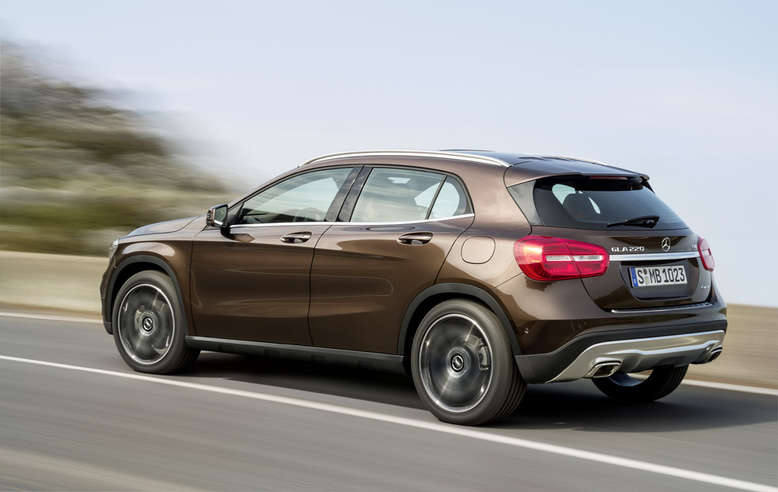 Mercedes GLA, Seitenansicht, 2013, Foto: Mercedes