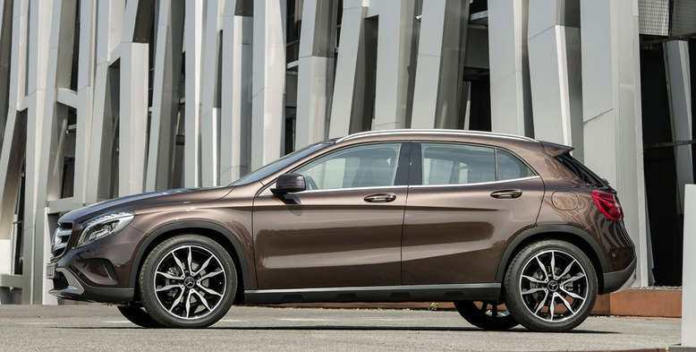 Mercedes GLA, Seitenansicht, 2013, Foto: Mercedes