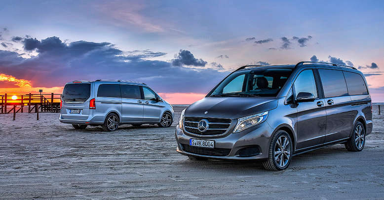 Mercedes-Benz V-Klasse, Front und Heck, 2014, Foto: Mercedes-Benz