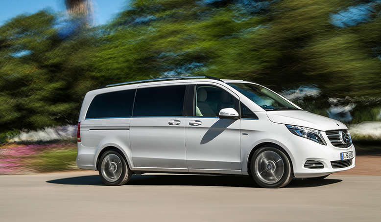 Mercedes-Benz V-Klasse, in Fahrt, 2014, Foto: Mercedes-Benz