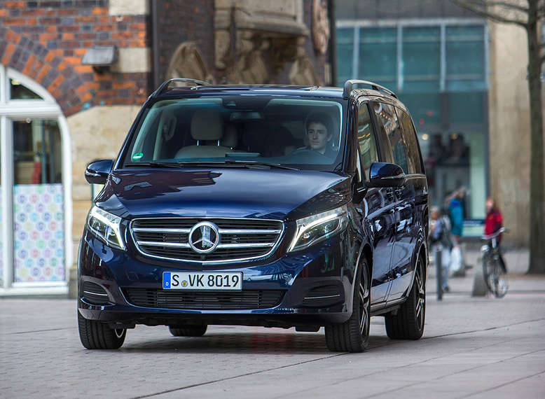 Mercedes-Benz V-Klasse, Front, 2014, Foto: Mercedes-Benz