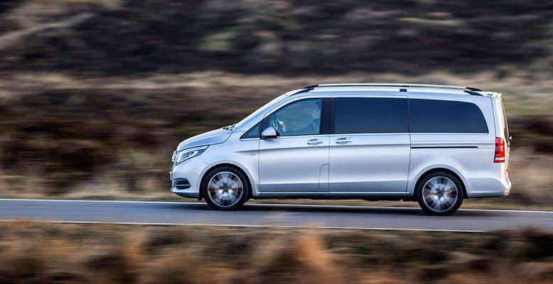 Mercedes-Benz V-Klasse, in Fahrt, 2014, Foto: Mercedes-Benz