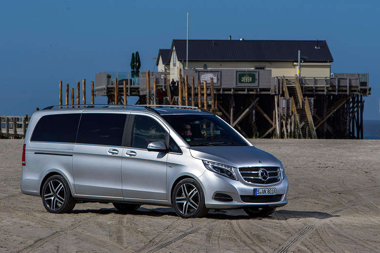 Mercedes-Benz V-Klasse, Seitenansicht, 2014, Foto: Mercedes-Benz