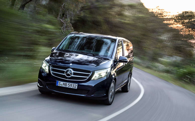 Mercedes-Benz V-Klasse, Front, 2014, Foto: Mercedes-Benz