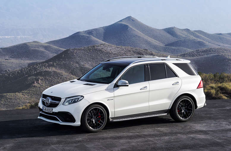 Mercedes GLE, Seitenansicht, 2015, Foto: Daimler