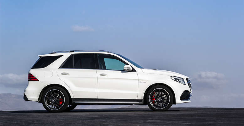 Mercedes GLE, Seitenansicht, 2015, Foto: Daimler