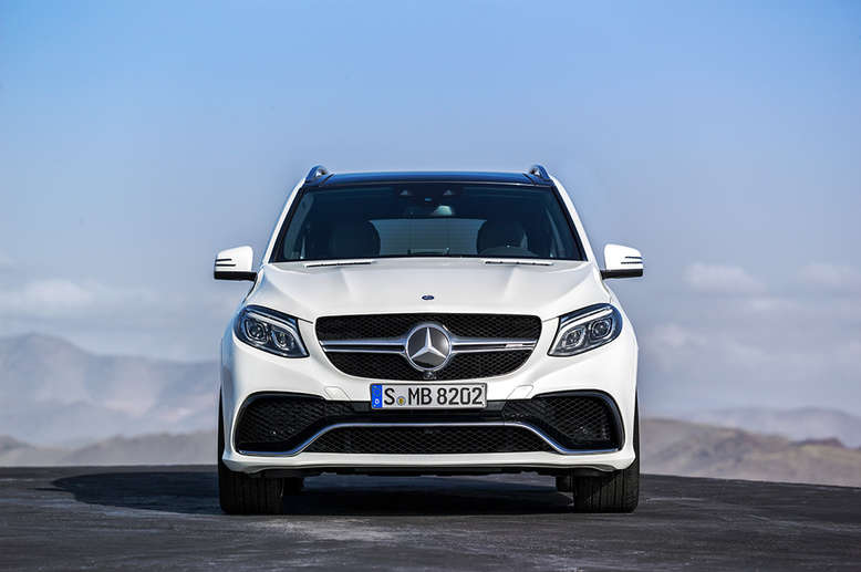 Mercedes GLE, Frontansicht, 2015, Foto: Daimler
