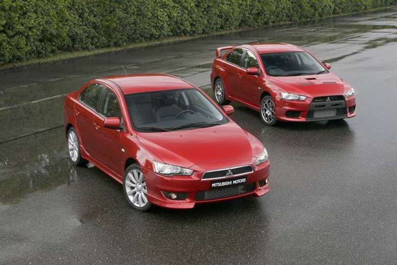 Lancer Evolution, 2008, Foto: © MITSUBISHI MOTORS Deutschland GmbH