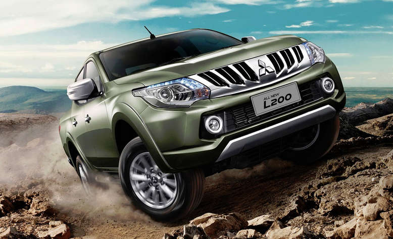 Mitsubishi L200, Frontansicht, 2015, Foto: Mitsubishi