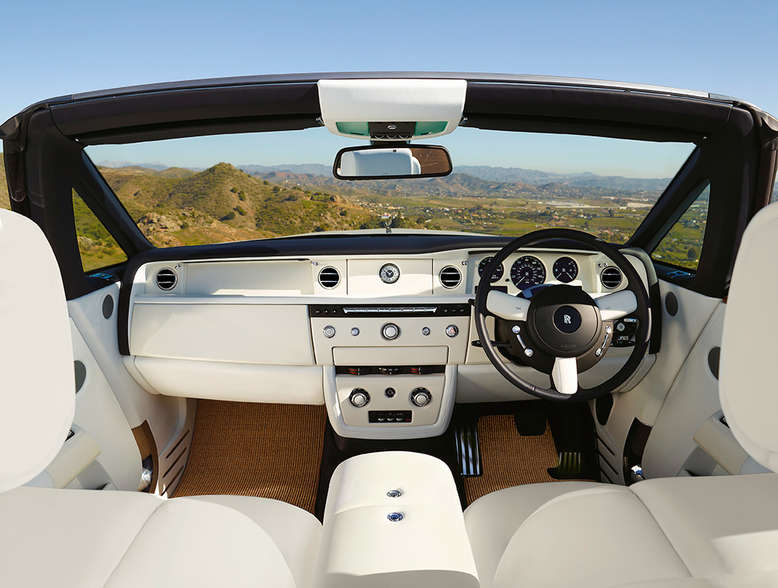 Rolls-Royce Phantom Drophead Coupé, Cockpit, 2013, Foto: Rolls-Royce