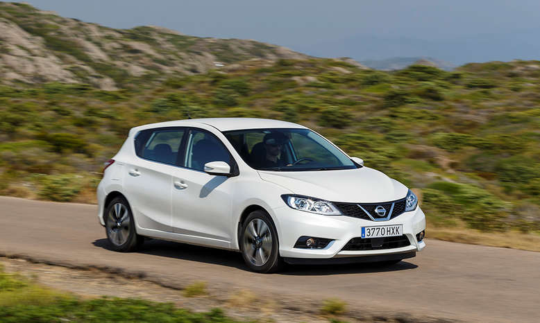 Nissan Pulsar, in Fahrt, 2014, Foto: Nissan