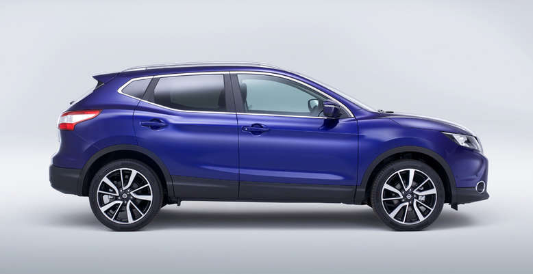 Nissan Qashqai, Seitenansicht, 2014, Foto: Nissan