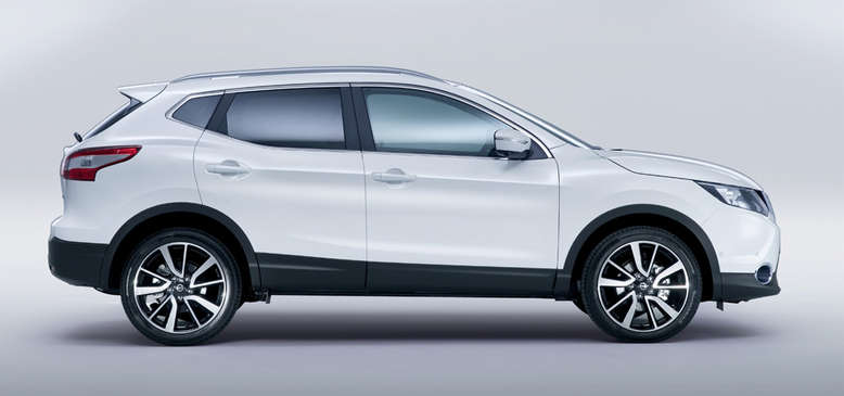 Nissan Qashqai, Seitenansicht, 2014, Foto: Nissan