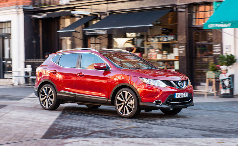 Nissan Qashqai, Seitenansicht, 2014, Foto: Nissan