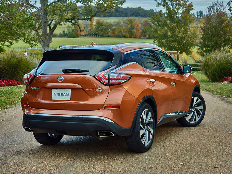 Nissan Murano, Heckansicht, 2015, Foto: Nissan