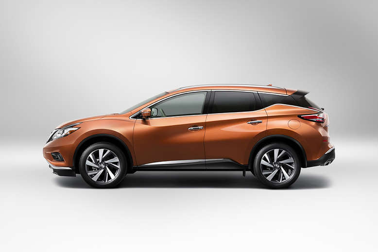 Nissan Murano, Seitenansicht, 2015, Foto: Nissan