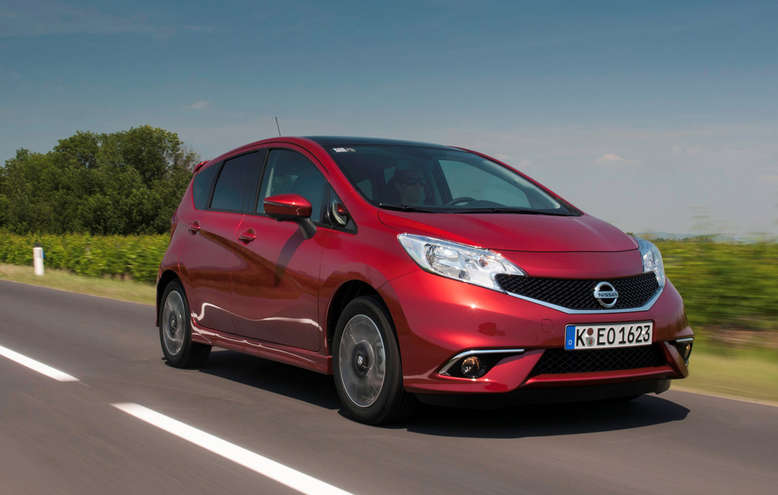 Nissan Note, Fahrtaufnahme, 2013, Foto: Nissan