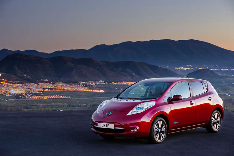 Nissan Leaf, Seitenansicht, 2013, Foto: Nissan