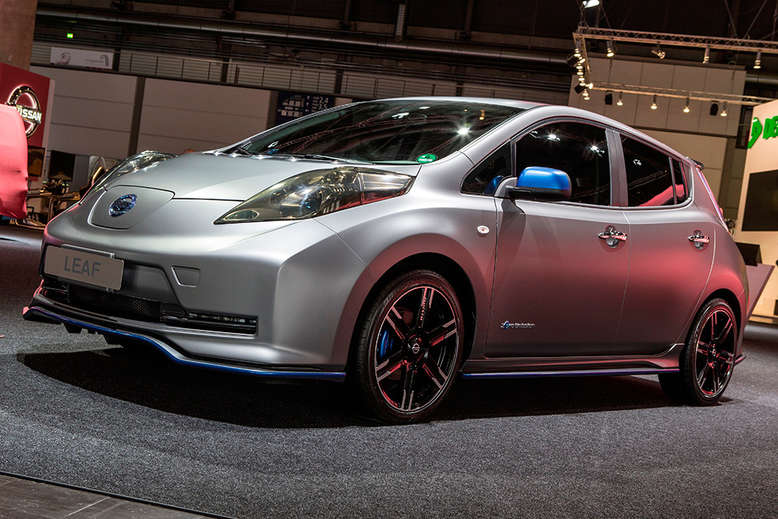 Nissan Leaf, Nismo Tuning-Kit, Seitenansicht, 2014, Foto: Nissan