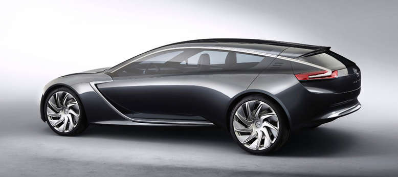 Opel Monza Concept, Seitenansicht, 2013, Foto: Opel