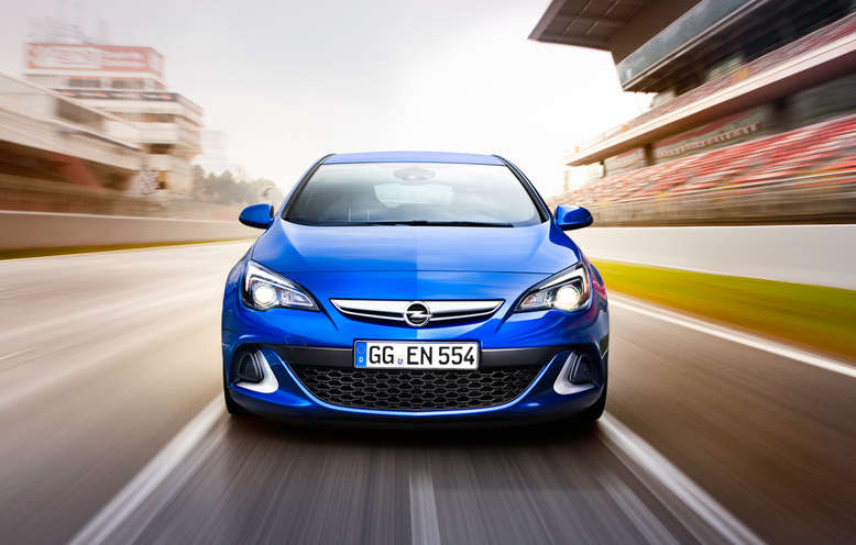 Opel Astra OPC, Frontansicht, 2012, Foto: Opel