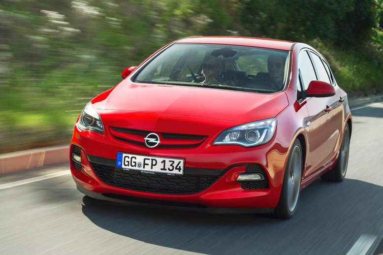 Opel Astra BiTurbo, Frontansicht, 2012, Foto: Opel