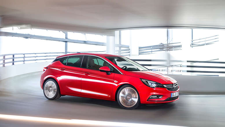 Opel Astra, Seitenansicht, 2015, Foto: Opel