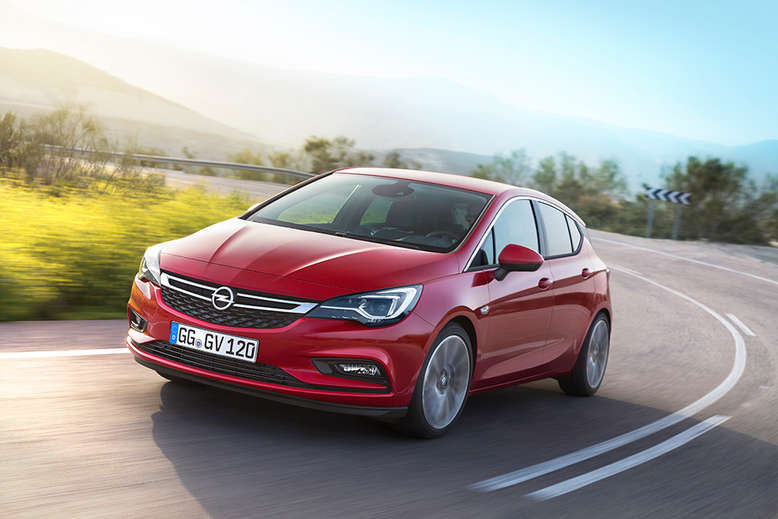 Opel Astra, Frontansicht, 2015, Foto: Opel