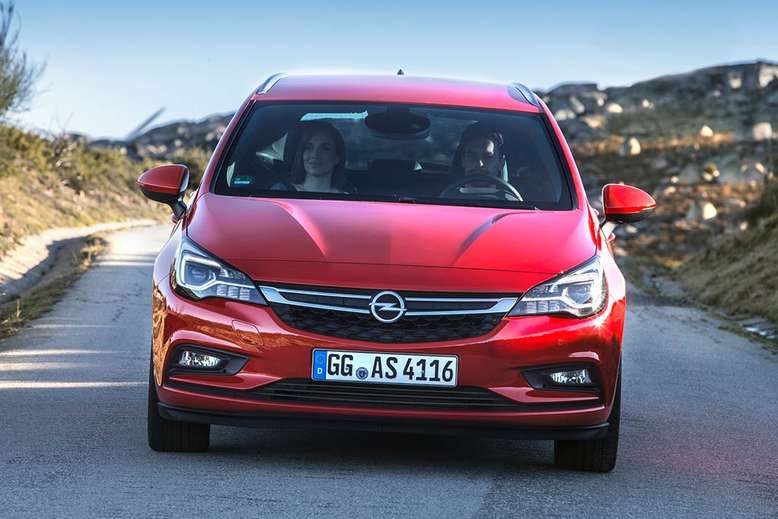 Astra Sports Toure, Front, 2016, Foto: Opel
