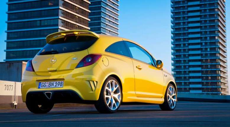 Opel Corsa OPC, Heckansicht, 2011, Foto: Opel