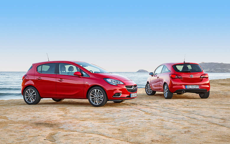 Opel Corsa, Vier- und Dreitürer, 2014, Foto: Opel